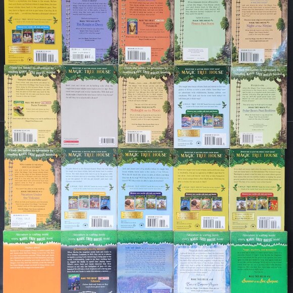 MAGIC TREE HOUSE & MERLIN MISSION LOT OF 20 BOOKS SCHOLASTIC MARY POPE OSBORN - Picture 3 of 13